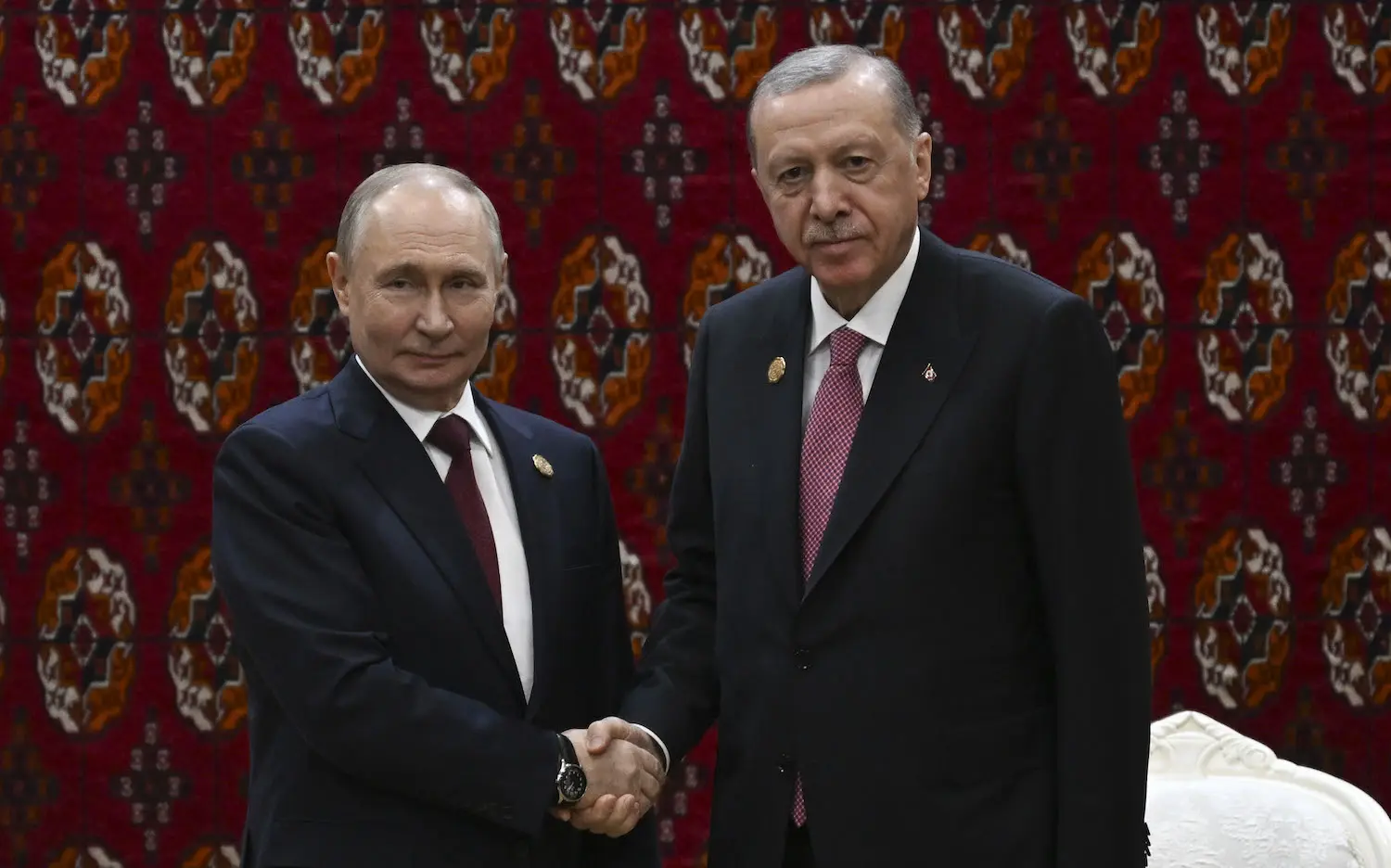 Cumhurbaşkanımız Erdoğan, Rusya Devlet Başkanı Putin ile görüştü